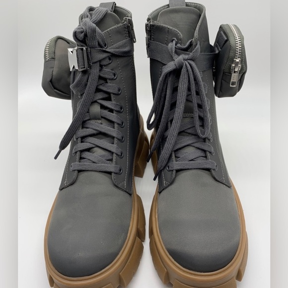 Steve Madden Thora-P Women’s Boots, Gray, Size 11. - Picture 2 of 3